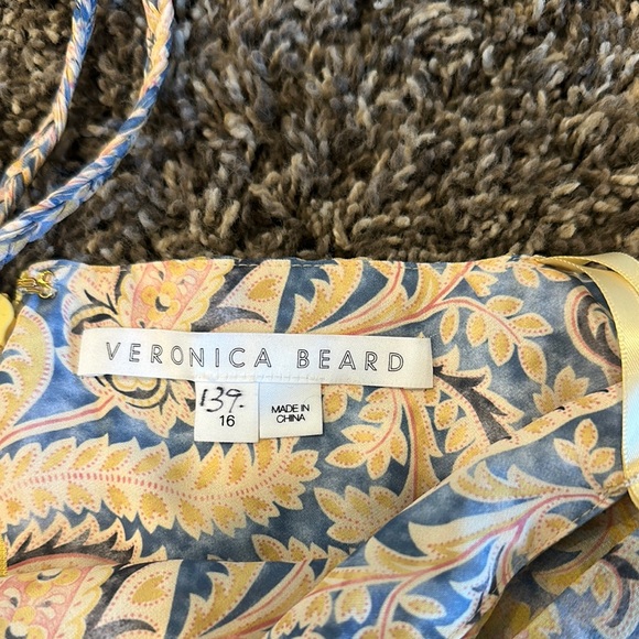 VERONICA BEARD Arienne Gathered Halterneck Top - Picture 6 of 9